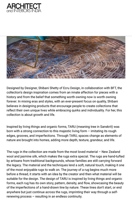 Architect and Interiors India 2023